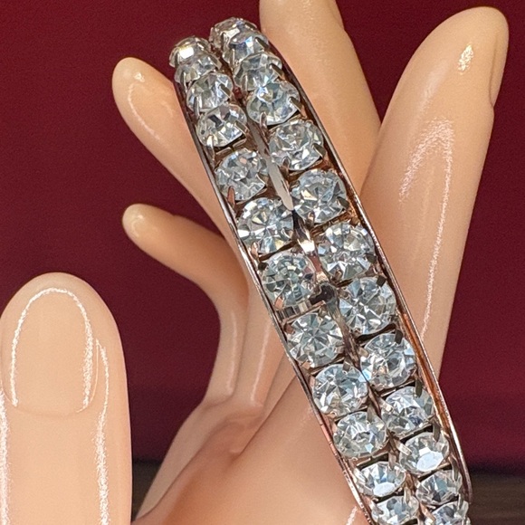 Dazzling Silver Tone Crystal Bracelet - Picture 3 of 3